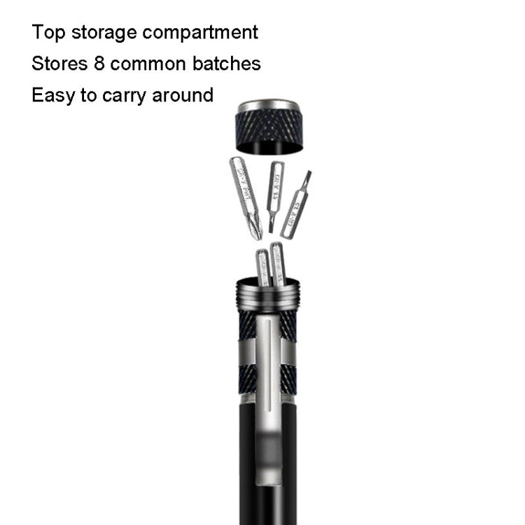 Cacciavite 8 in 1 in lega di alluminio con combinazione di smontaggio e riparazione della penna, 8 In 1 Blue, 8 In 1 Red, 8 In 1 Black, 8 In 1 Silver