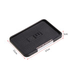 2 PZ SHUNWEI SD-1030 Vassoio portaoggetti universale antiscivolo per auto, SD-1030 Black