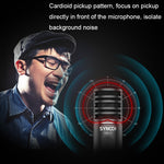 Microfono USB a diaframma largo SYNCO V1 Live