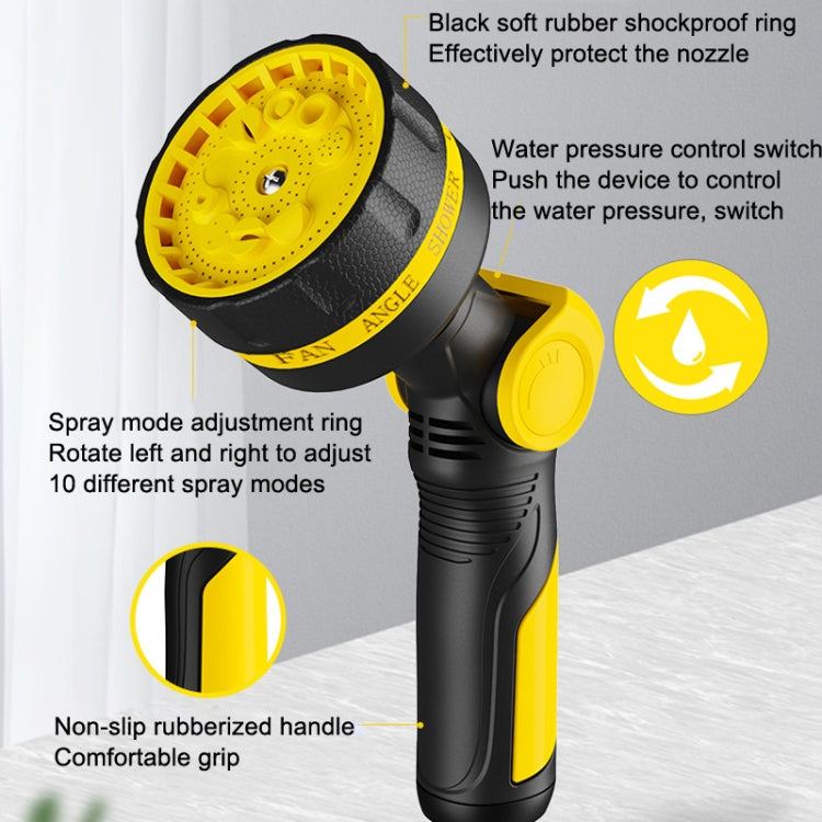 10 Tubo dell'acqua per uso domestico con testa di irrigazione funzionale, stile:, D6+4 Connector, D6+4 Connector+5m 4-point Tube, D6+4 Connector+10m 4-point Tube, D6+4 Connector+15m 4-point Tube, D6+4 Connector+20m 4-point Tube                         ...