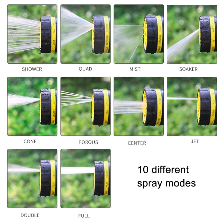10 Tubo dell'acqua per uso domestico con testa di irrigazione funzionale, stile:, D6+4 Connector, D6+4 Connector+5m 4-point Tube, D6+4 Connector+10m 4-point Tube, D6+4 Connector+15m 4-point Tube, D6+4 Connector+20m 4-point Tube                         ...