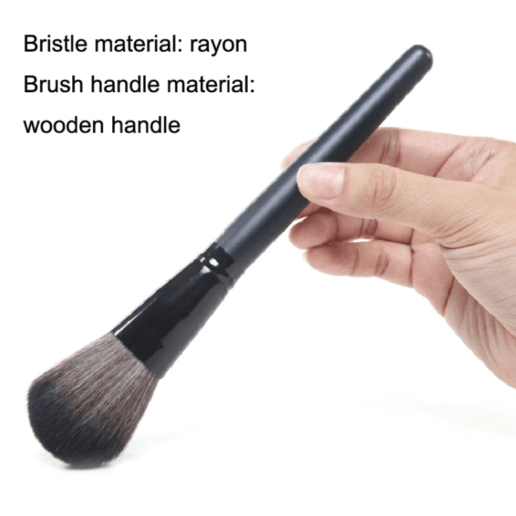 Set di pennelli per il trucco Strumento per il trucco con pennelli per cipria in polvere, 12 PCS / Set Black, 12 PCS / Set  Wood Color, 15 PCS / Set Black, 15 PCS / Set Wood Color, 18 PCS / Set Black, 18 PCS / Set Wood Color
