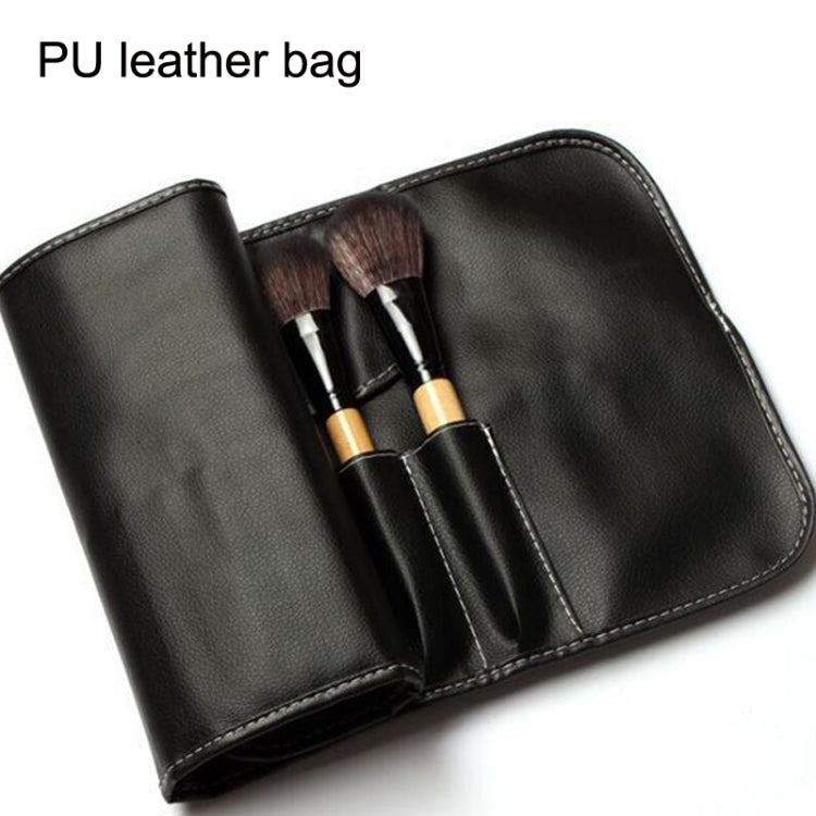 Set di pennelli per il trucco Strumento per il trucco con pennelli per cipria in polvere, 12 PCS / Set Black, 12 PCS / Set  Wood Color, 15 PCS / Set Black, 15 PCS / Set Wood Color, 18 PCS / Set Black, 18 PCS / Set Wood Color
