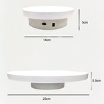Fotografia giradischi elettrico espositore rotante automatico, stile:, Plug -in 14 cm, Plug -in 2 In 1 14/25 cm, Plug -in 2 In 1 14/20 cm, Plug -in 30cm, Plug -in 2 In 1 30/35 cm