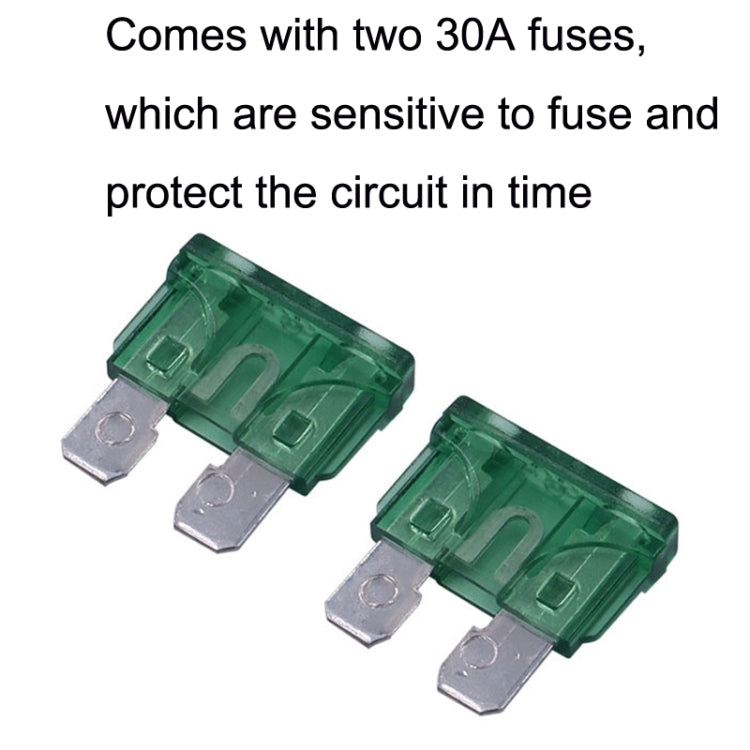 Sedile portafusibile impermeabile per cavo di alimentazione modificato audio per auto MAXI2, MAXI2 Fuse Seat
