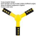 Dispositivo di irrigazione rotante a 360 gradi, stile:, Sprinkler, With Pacifier Connector, With 4-point Connector, With 6-point Connector, With 1 inch Connector, With 2 PCS 4-point Connector and Pacifier, With 2 PCS 6-point Connector and Pacifier     ...