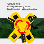 Dispositivo di irrigazione rotante a 360 gradi, stile:, Sprinkler, With Pacifier Connector, With 4-point Connector, With 6-point Connector, With 1 inch Connector, With 2 PCS 4-point Connector and Pacifier, With 2 PCS 6-point Connector and Pacifier     ...
