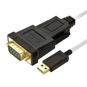 DTECH DT-5002A Porta COM da 1,8 m da USB a RS232 per linea seriale DB9, 1.8m