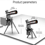 Telescopio universale 28X per smartphone con clip