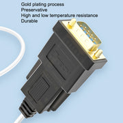DTECH DT-5002F Porta COM da 1 m da USB a RS232 per linea seriale DB9, 1m