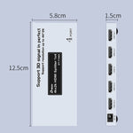 DTECH DT-7144A HDMI 2.0 1 In 4 Out 4K X 2K HD Splitter Video, Spina CN, DT-7144A