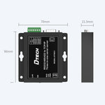 DTECH IOT9031 RS232/485/422 a TCP 3 in 1 server seriale, spina CN, IOT9031 RS232/485/422 To TCP