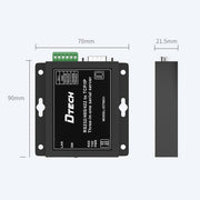DTECH IOT9031 RS232/485/422 a TCP 3 in 1 server seriale, spina CN, IOT9031 RS232/485/422 To TCP