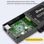 DTECH IOT9031 RS232/485/422 a TCP 3 in 1 server seriale, spina CN, IOT9031 RS232/485/422 To TCP