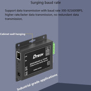 DTECH IOT9031 RS232/485/422 a TCP 3 in 1 server seriale, spina CN, IOT9031 RS232/485/422 To TCP