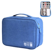 Borsa multifunzionale per cavo dati U Disk digitale cationico, a15 Blue, a15 Purple, a15 Black, a15 Grey, a15 Wine Red, a15 Navy
