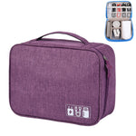 Borsa multifunzionale per cavo dati U Disk digitale cationico, a15 Blue, a15 Purple, a15 Black, a15 Grey, a15 Wine Red, a15 Navy