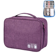Borsa multifunzionale per cavo dati U Disk digitale cationico, a15 Blue, a15 Purple, a15 Black, a15 Grey, a15 Wine Red, a15 Navy