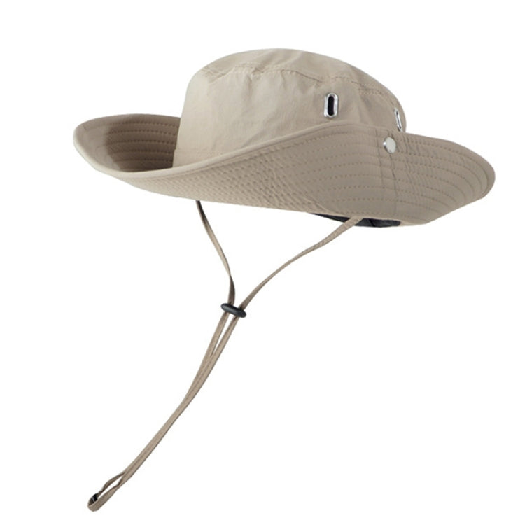 Cappello da pescatore traspirante con coulisse regolabile