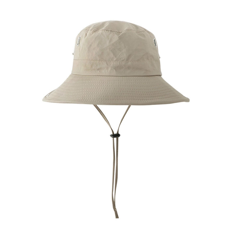 Cappello da pescatore versatile e traspirante con coulisse, Khaki, Black, Grey, Coffee, Dark Blue, Army Green