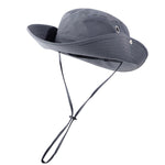 Cappello da pescatore versatile e traspirante con coulisse, Khaki, Black, Grey, Coffee, Dark Blue, Army Green