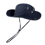 Cappello da pescatore versatile e traspirante con coulisse, Khaki, Black, Grey, Coffee, Dark Blue, Army Green