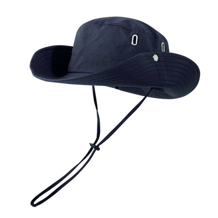 Cappello da pescatore versatile e traspirante con coulisse, Khaki, Black, Grey, Coffee, Dark Blue, Army Green