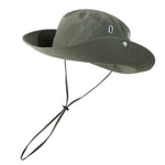 Cappello da pescatore versatile e traspirante con coulisse, Khaki, Black, Grey, Coffee, Dark Blue, Army Green