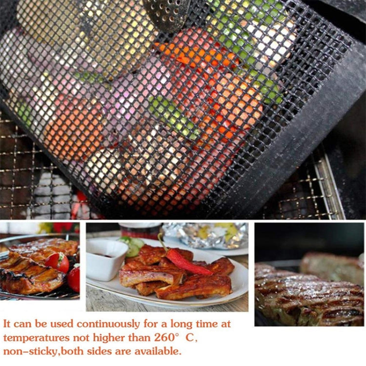 Borsa per grigliare in rete antiaderente per barbecue Vc005, dimensioni:, Black (24 x 14cm), Black (22 x 27cm), Black (30 x 27cm), Black (40 x 30cm)