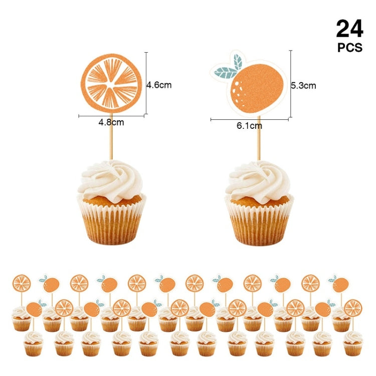 Decorazione per feste di compleanno per bambini a tema motivo agrumi, Baby Birthday Party Decoration
