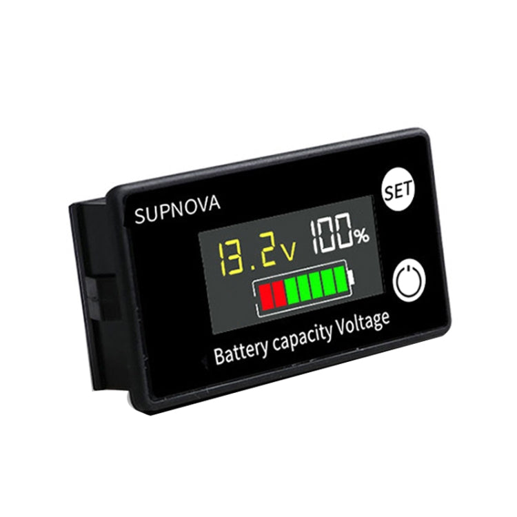 SUPNOVA Display a colori LCD Voltmetro CC Misuratore batteria al litio, stile:, Ordinary Type, Alarm + Temperature Type, Waterproof Type