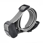 Pet Collar Trainer Ricaricabile Automatic Bark Stop, Automatic Bark Stop Black, Automatic Bark Stop Black White Spots