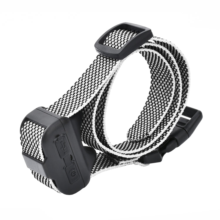 Pet Collar Trainer Ricaricabile Automatic Bark Stop, Automatic Bark Stop Black, Automatic Bark Stop Black White Spots