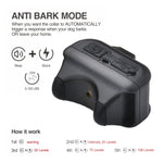 Pet Collar Trainer Ricaricabile Automatic Bark Stop, Automatic Bark Stop Black, Automatic Bark Stop Black White Spots