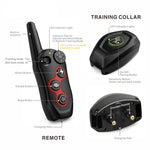 Dispositivo di controllo automatico dell'abbaiare del collare del collare del cane dell'addestratore di telecomando, 1 Drag 1 Red, 1 Drag 1 Black, 1 Drag 1 Orange, 1 Drag 2 Red+Orange