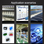Voltmetro CC digitale con display a due righe