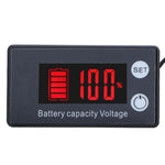 Voltmetro CC digitale con display a due righe