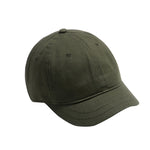 Soft Top Retro All-match Cappello a tesa corta Cappello con visiera a testa grande, Black, Grey, Navy, Coffee, Army Green, Beige White