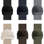 Soft Top Retro All-match Cappello a tesa corta Cappello con visiera a testa grande, Black, Grey, Navy, Coffee, Army Green, Beige White