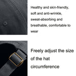 Soft Top Retro All-match Cappello a tesa corta Cappello con visiera a testa grande, Black, Grey, Navy, Coffee, Army Green, Beige White