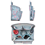 Borsa per la fodera dello zaino del computer Borsa per la conservazione dell'organizzatore della separazione della cartella della scuola, Small Black, Small Pink, Small Light Blue, Small Blue Firebird, Small Gray, Small Pink Stripe, Small Navy Stripe  ...
