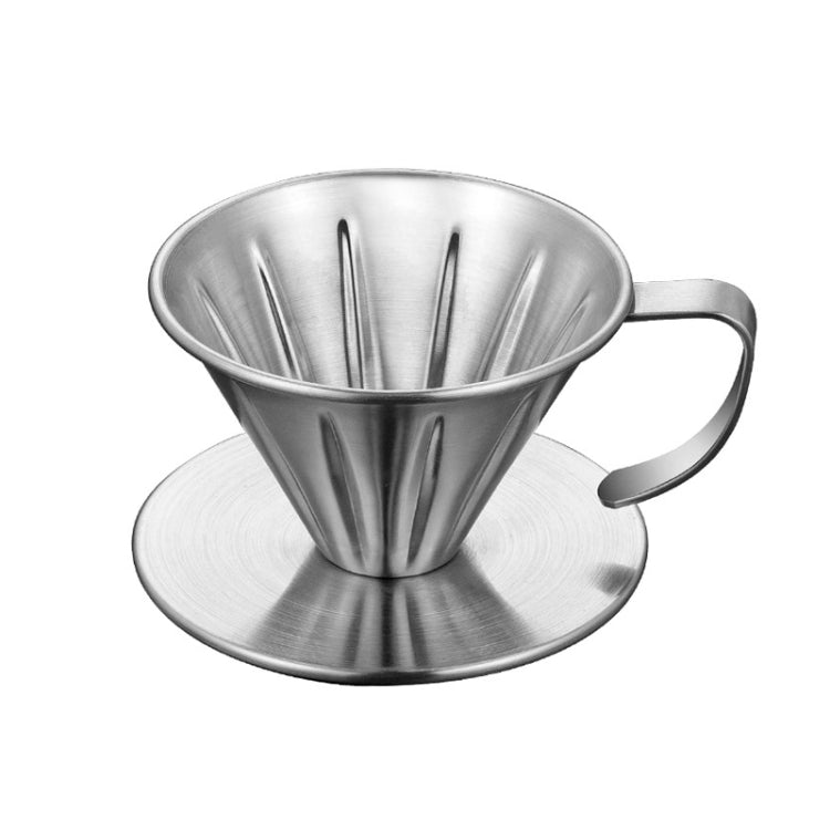 Filtro per caffè pour-over in acciaio inossidabile a doppio strato, dimensioni:, Small, Large