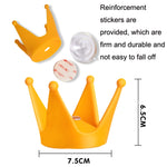 2 pezzi decorazione casco ventosa corona moto, Yellow, Light Pink, Gray, Blue, Peach Red