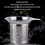 Filtro ad alta densità a fondo piatto per teiera in acciaio inossidabile 304 con manico, 304 Stainless Steel Teapot