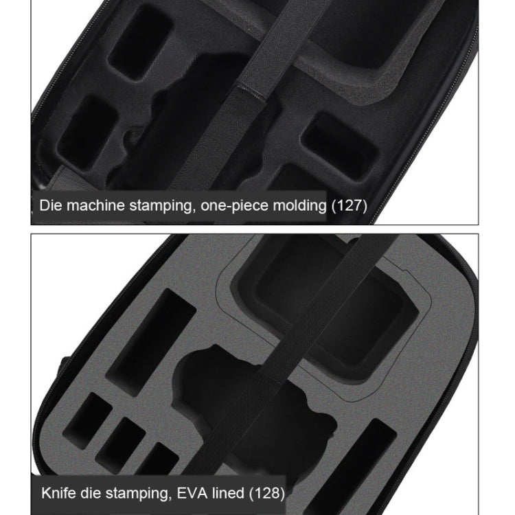 Zaino rigido a compressione impermeabile per DJI Mini 3 Pro, For DJI Mini 3 Pro 128 Large, For DJI Mini 3 Pro 127 Small