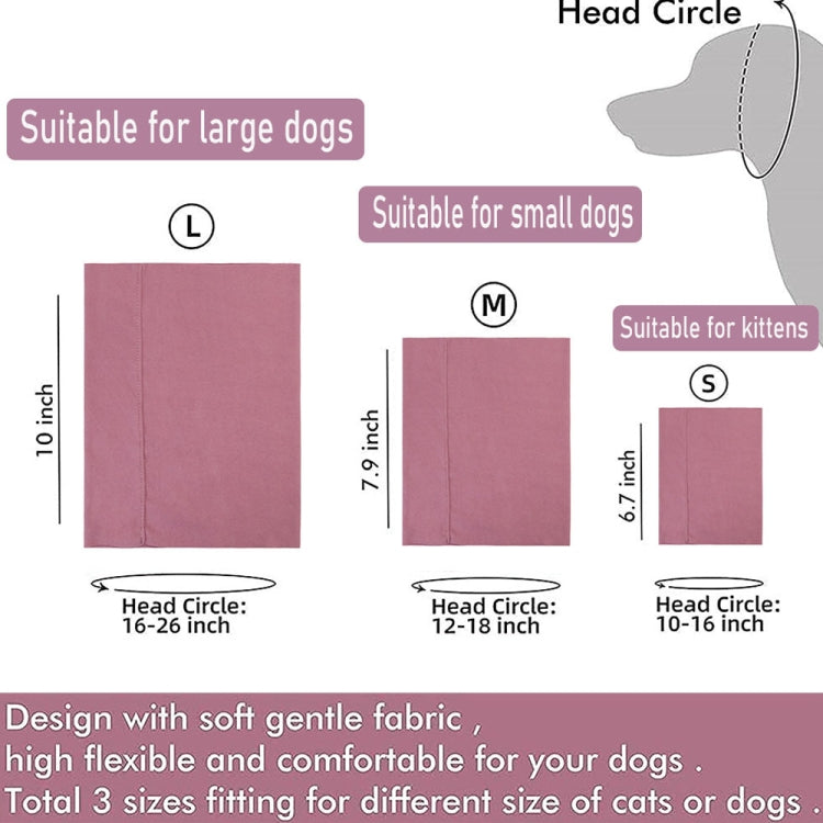 Pet Grooming Cuffie comode e impermeabili, S, M, L