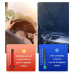 Parasole per isolamento termico pieghevole telescopico per parabrezza auto, Large, Large+2 PCS Side Sun Block, Large+4 PCS Side Sun Block, Small, Open Style Large, Open Style Small, Silver Coated Large, Silver Coated Small