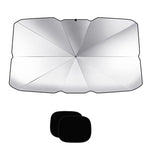 Parasole per isolamento termico pieghevole telescopico per parabrezza auto, Large, Large+2 PCS Side Sun Block, Large+4 PCS Side Sun Block, Small, Open Style Large, Open Style Small, Silver Coated Large, Silver Coated Small