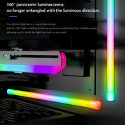 Striscia decorativa in silicone LED per telaio ARGB con barra luminosa, Y360 Round