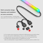 Striscia decorativa in silicone LED per telaio ARGB con barra luminosa, Y360 Round